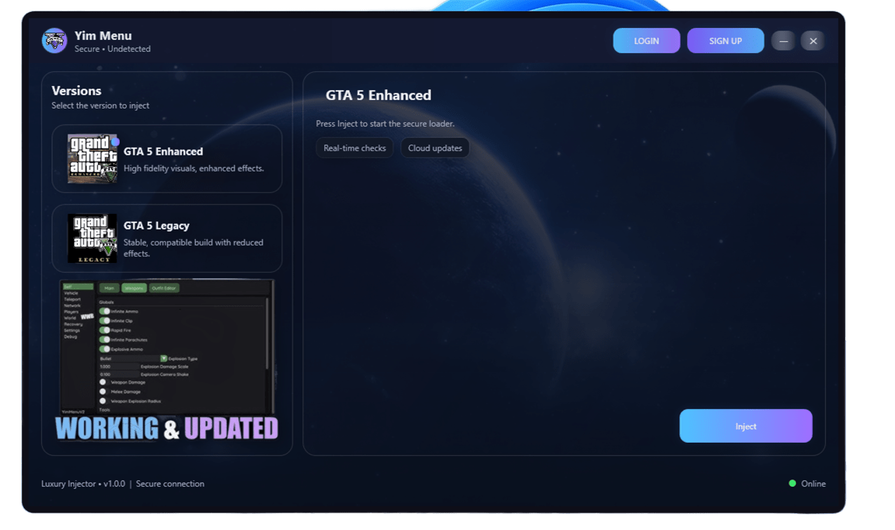 Yim Menu preview